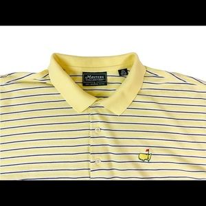 Masters Collection Men’s L Golf Polo Shirt Yellow